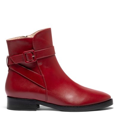 Idina, tronchetti donna in pelle di vitello malaga con tacco 3,5 cm - Cavallini
