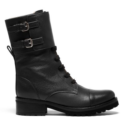 Anfibi donna neri | mod. Soha nero | Cavallini
