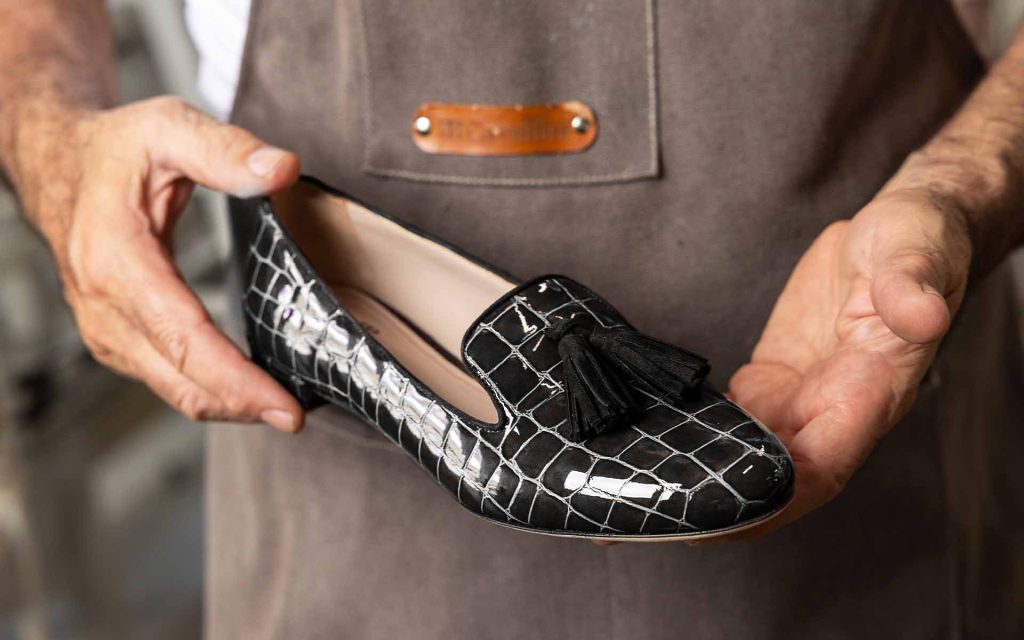 Mocassini neri donna