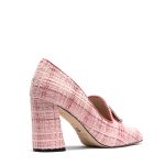 Diopside, décolleté donna in pelle di camoscio Rosa, punta affusolata - Cavallini