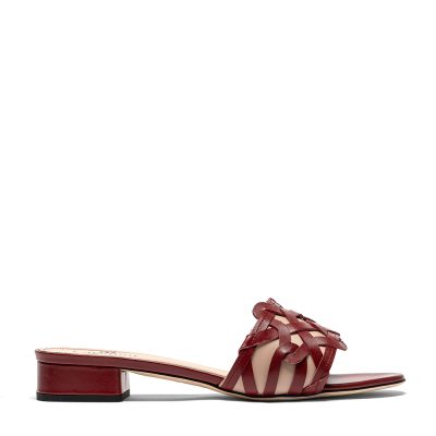 Strombus, sandali donna in pelle di vitello malaga con tacco 3 cm - Cavallini