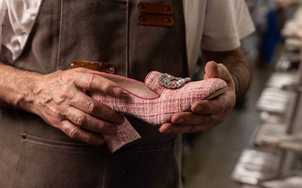 decollete donna tacco largo